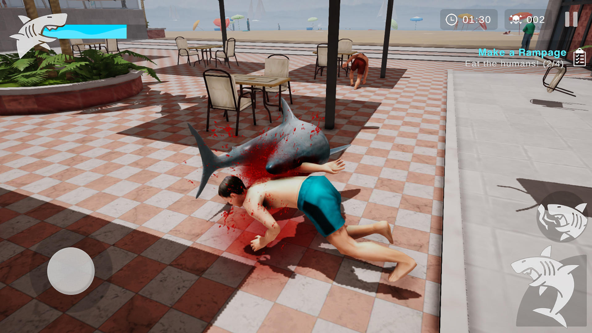 Shark Rage screenshot game