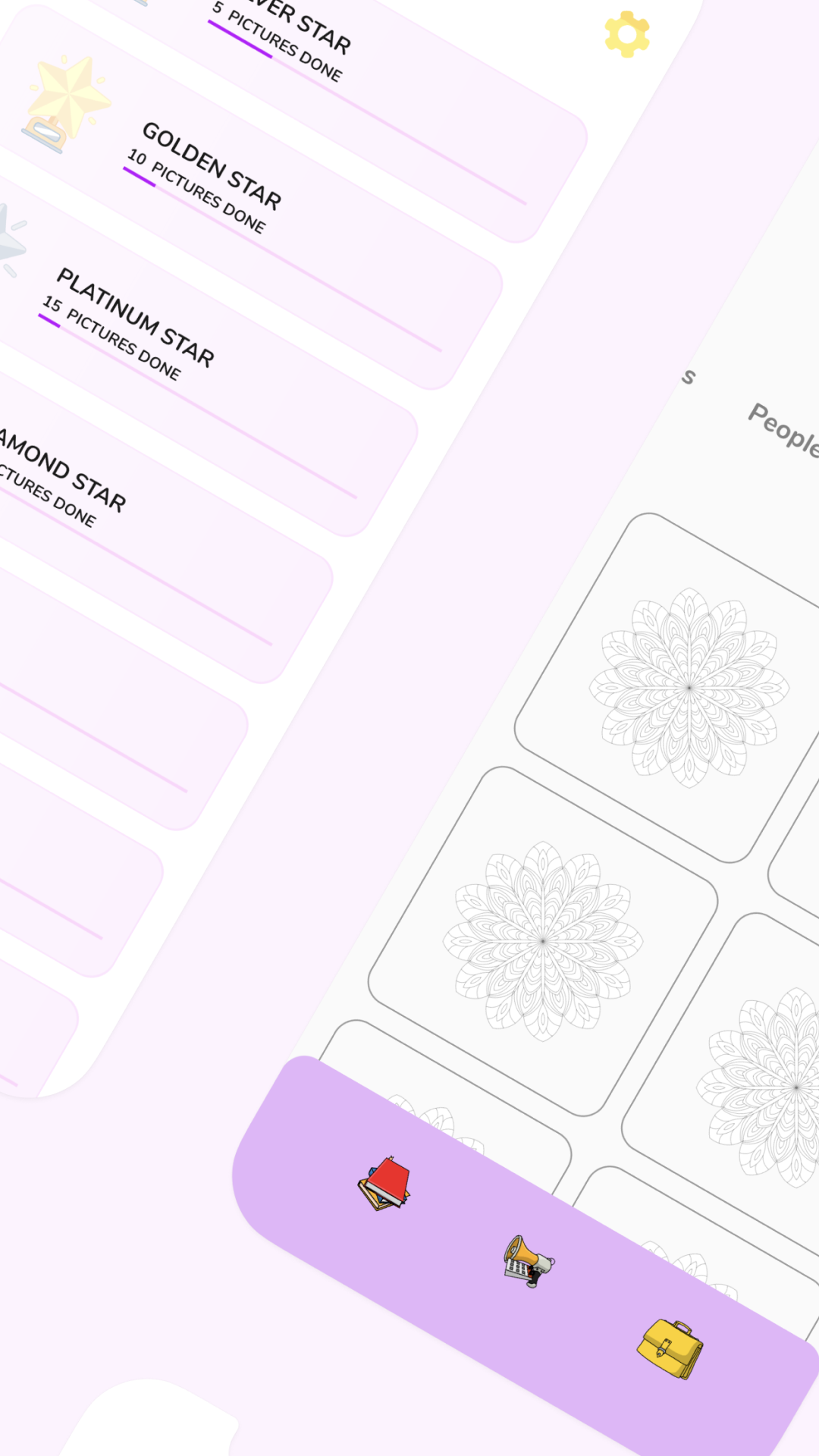 Karabook - coloring by numbers Game Screenshot