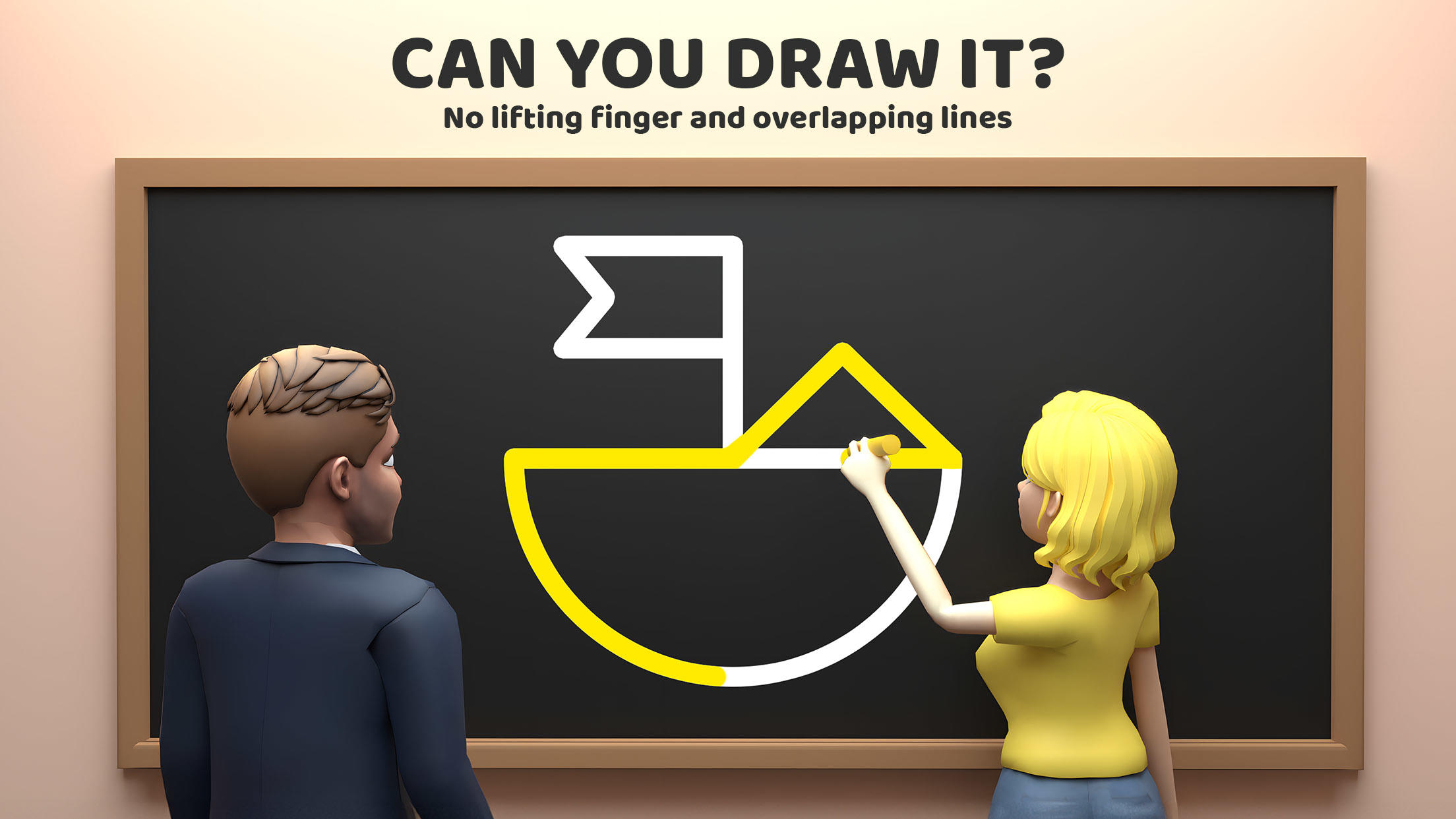 Impossible Draw: 1 Line Puzzle Game Screenshot