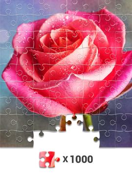 Cuplikan Layar Game Jigsaw1000: Jigsaw puzzles