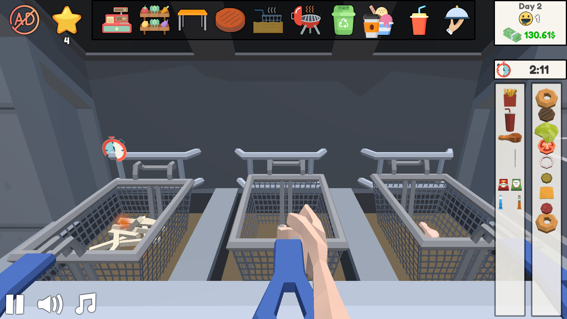 Screenshot 2 of Fast Burger Simulator 