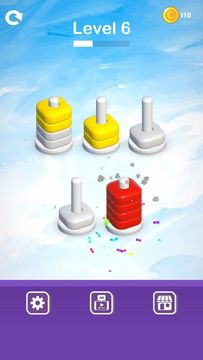 Color Jelly Sort Puzzle Game Game Screenshot