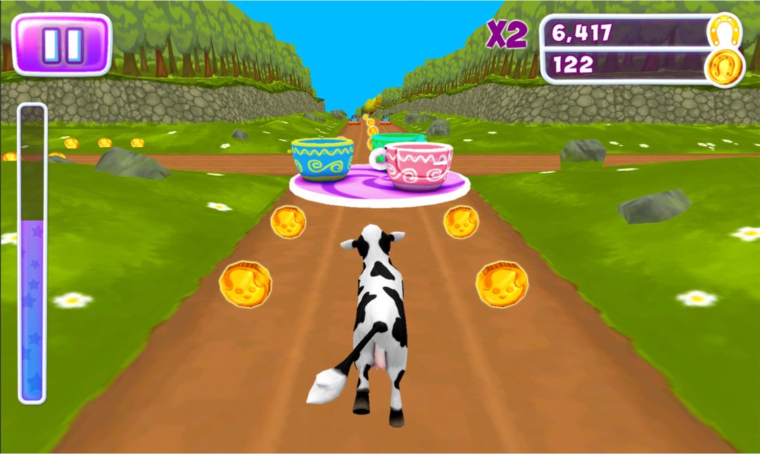 Pet Runner Dog Run Farm Game ภาพหน้าจอเกม
