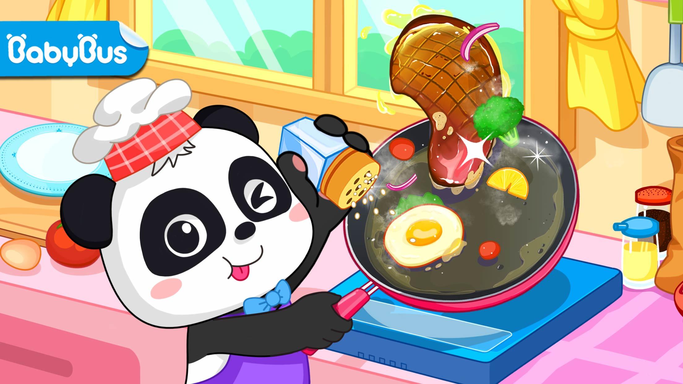 My Baby Panda Chef Game Screenshot