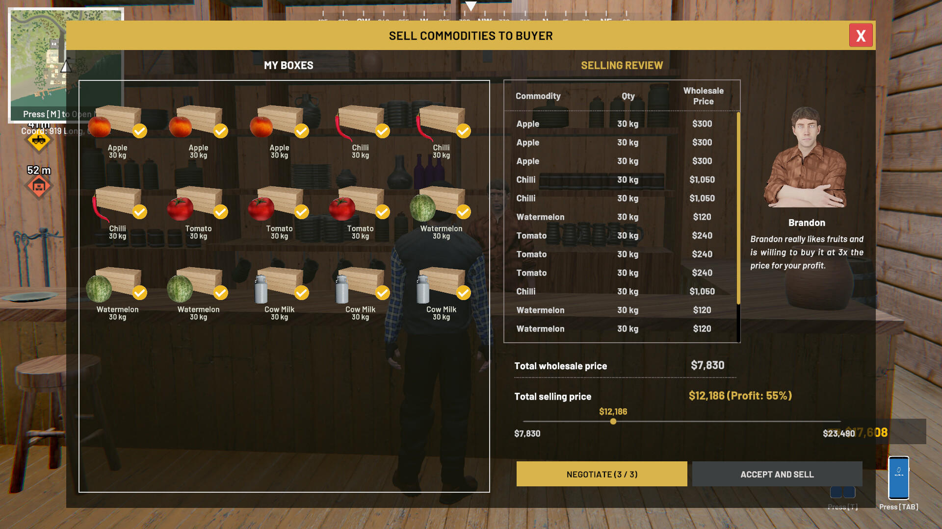 Screenshot of Village Dealer Simulator