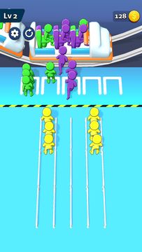 Queue Pile Game Screenshot