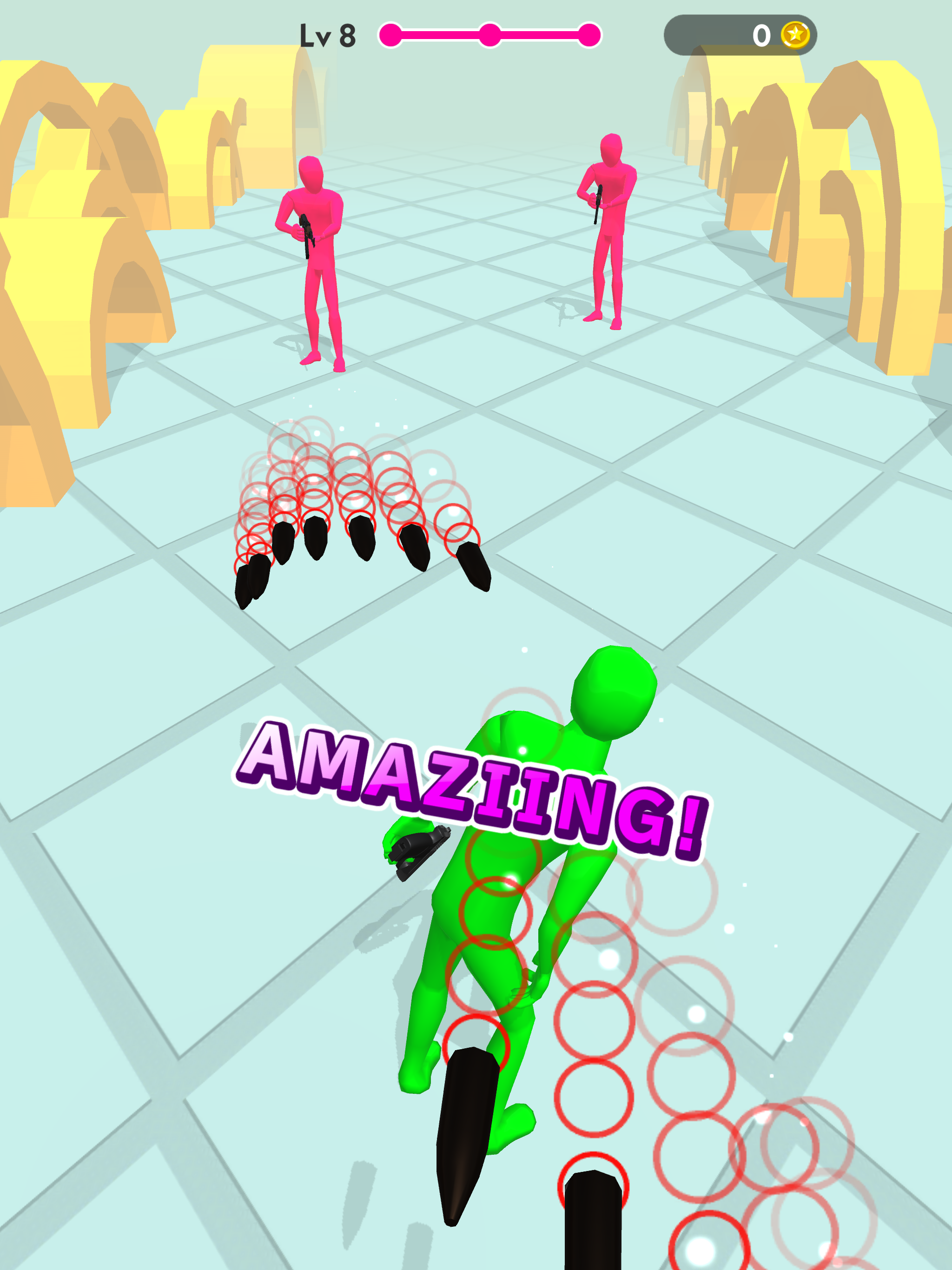 Dodge Action 3D Game Screenshot