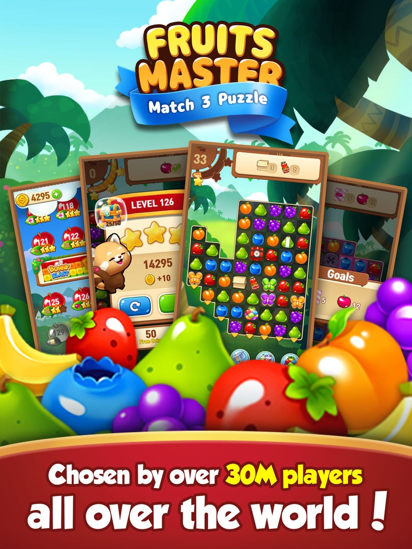 Screenshot of Fruits Master® - Match 3