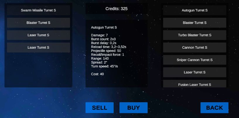 Screenshot of Star Cruisers RTS