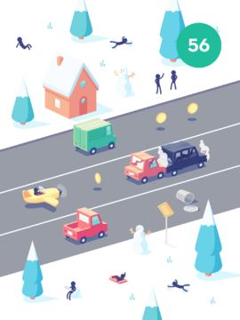 Stickman Rush Game Screenshot