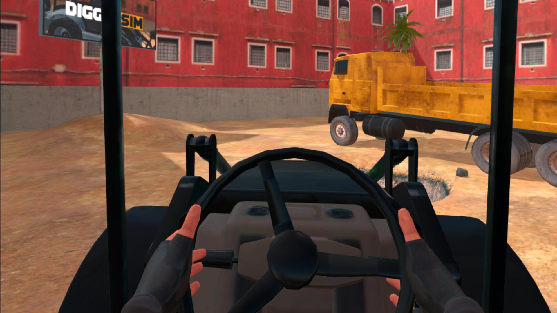 DiggerSim - Excavator & Heavy Equipment Simulator VR 게임 스크린 샷