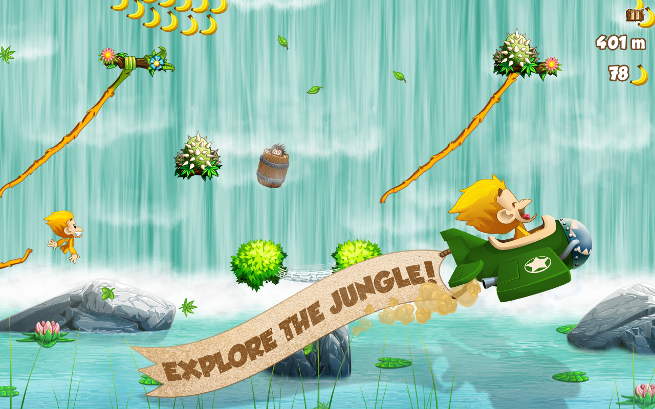 Benji Bananas Game Screenshot