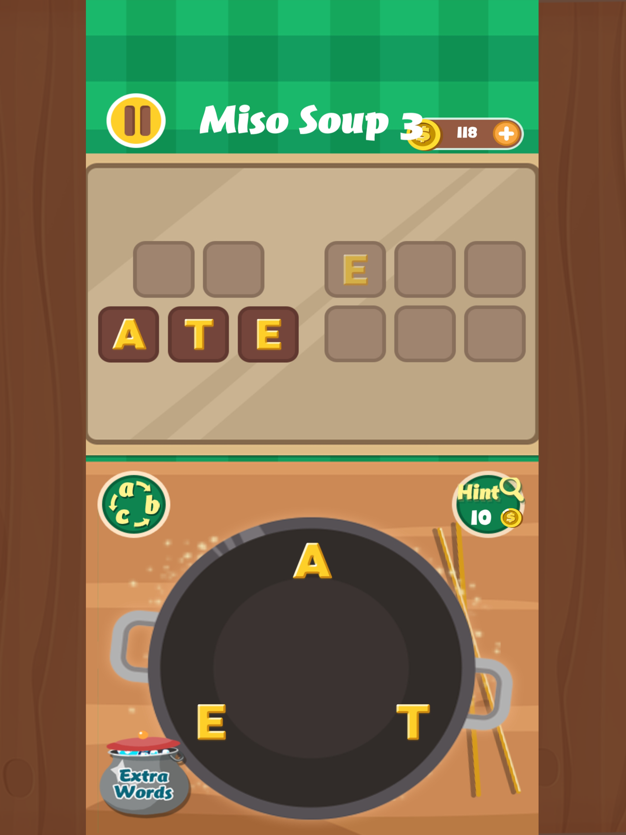 拼字大師 - 我的大廚夢 Game Screenshot