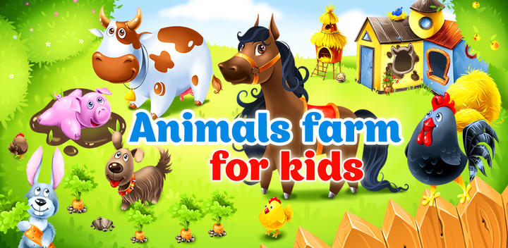 Banner of Kids Animal Farm Toddler ဂိမ်းများ 6.8.10