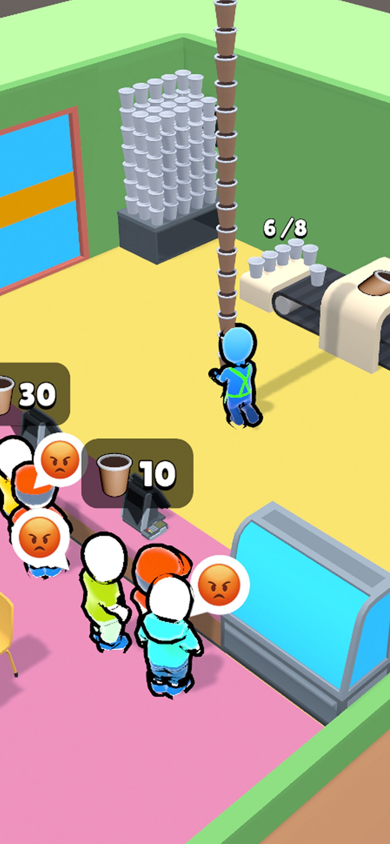 Captura de Tela do Jogo Cafe Master - シミュレーションゲーム