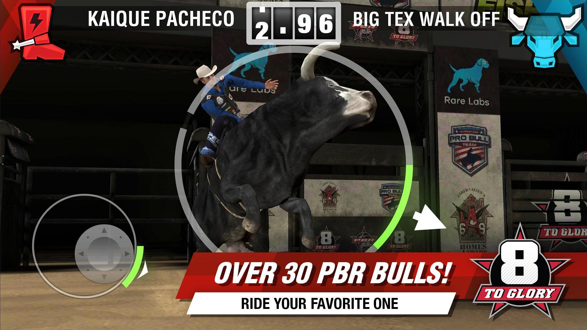 Cuplikan Layar Game 8 to Glory - Bull Riding