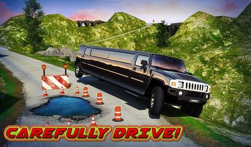 Offroad Hill Limo Driving 3D ภาพหน้าจอเกม