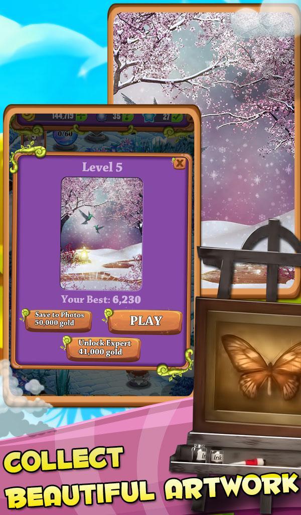 Mahjong HD: Spring Journey Solitaire 遊戲截圖