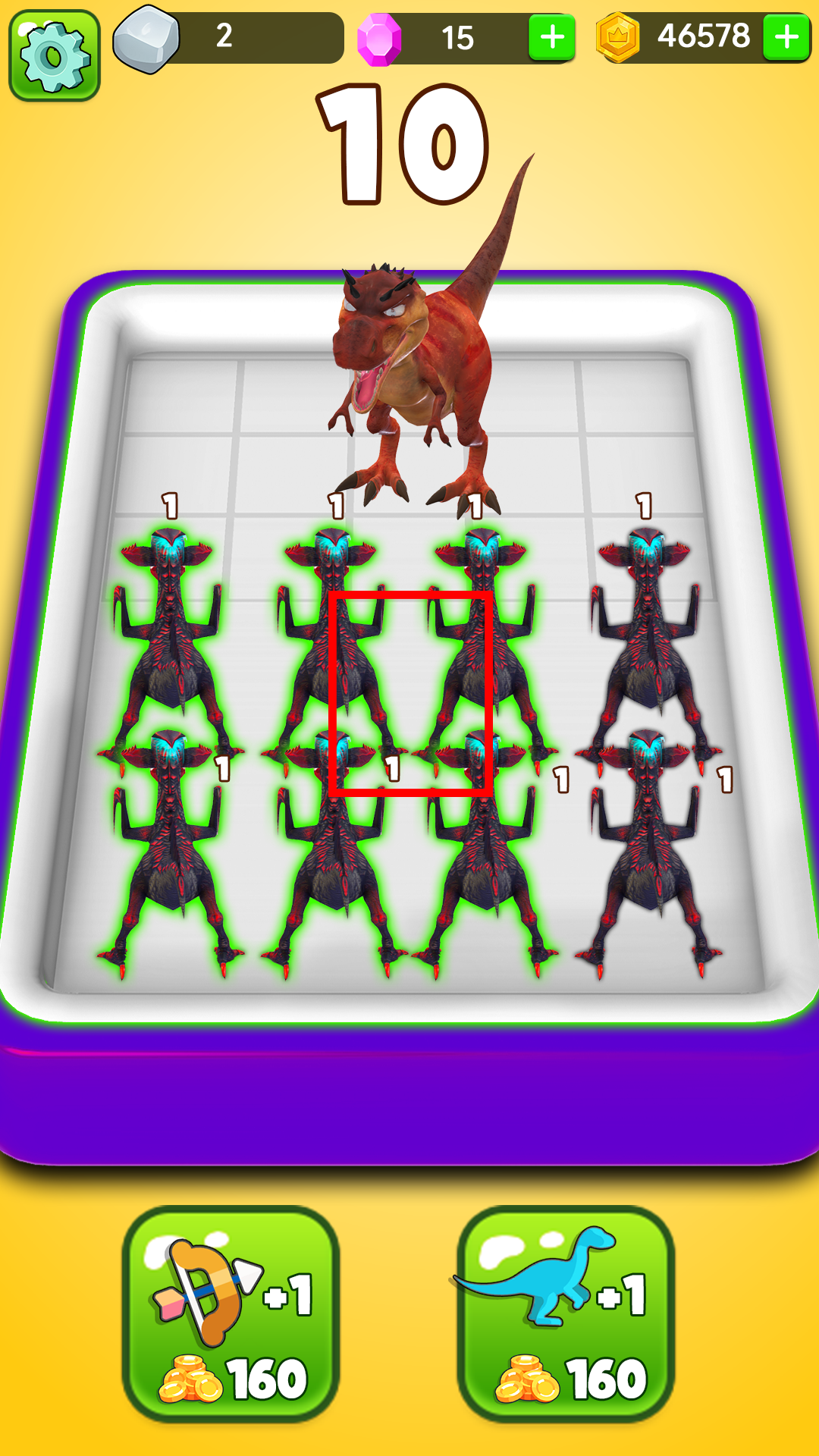 Merge Dragons: Dinosaur Battle Game Screenshot