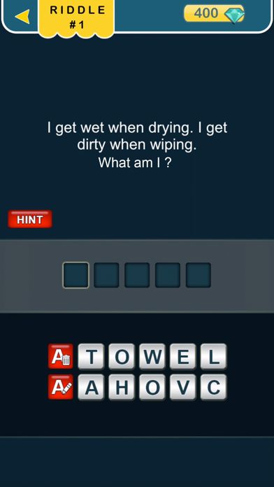 Screenshot 1 of What am I? riddles - Word game 1384458629.0