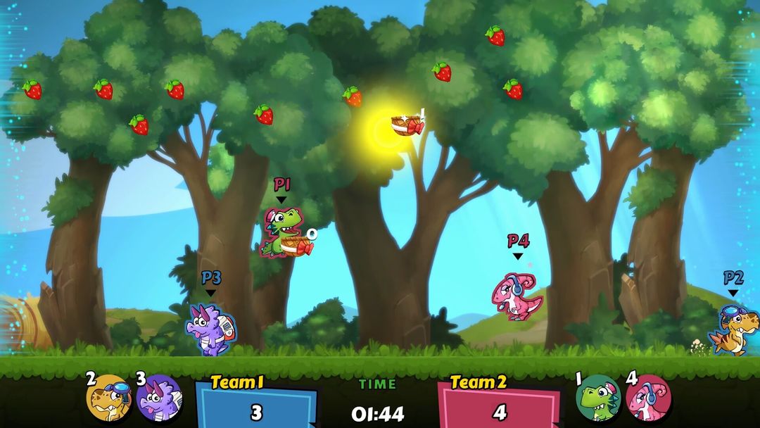Screenshot of Dino Dash Party