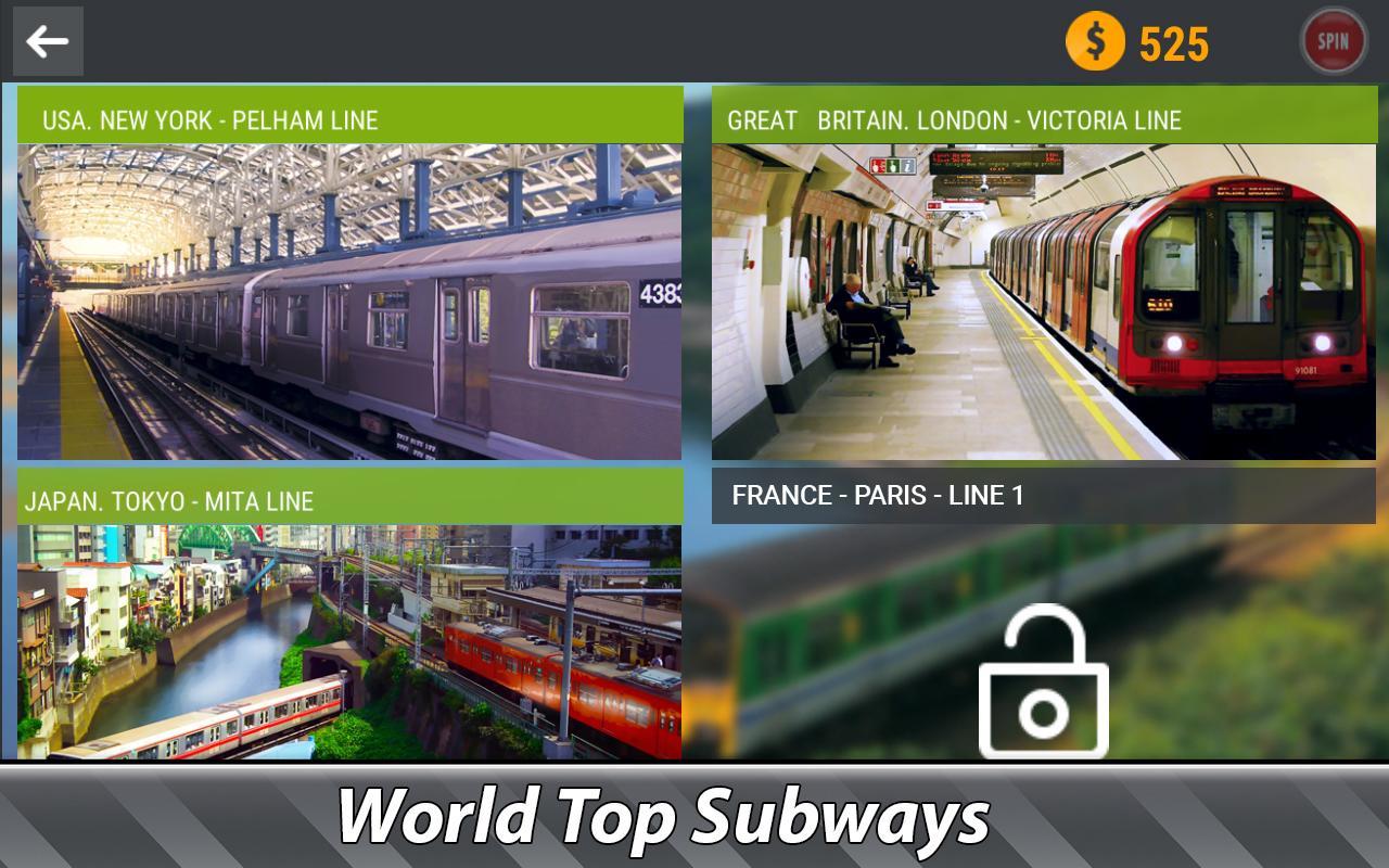 Screenshot of World Subways Simulator