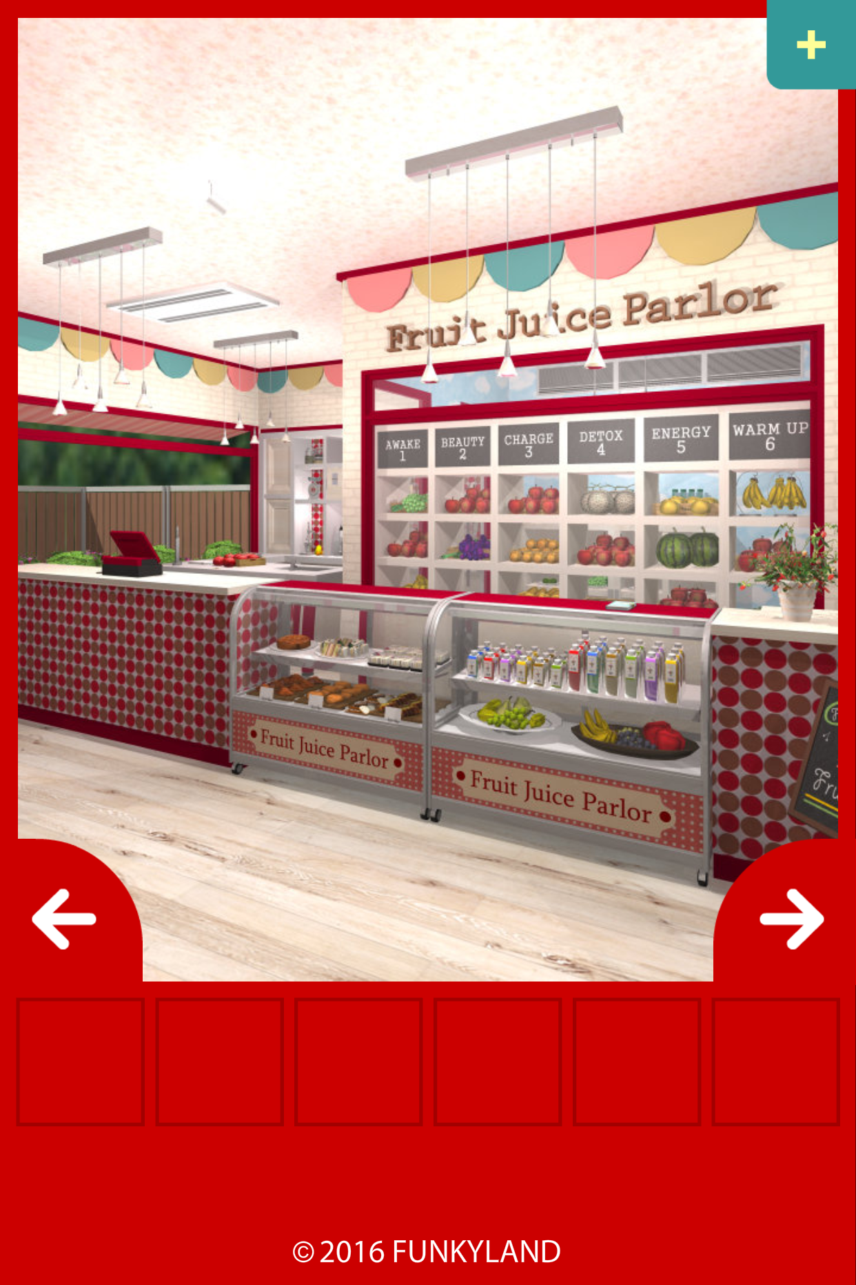 Escape the Fruit Juice Parlor Game Screenshot