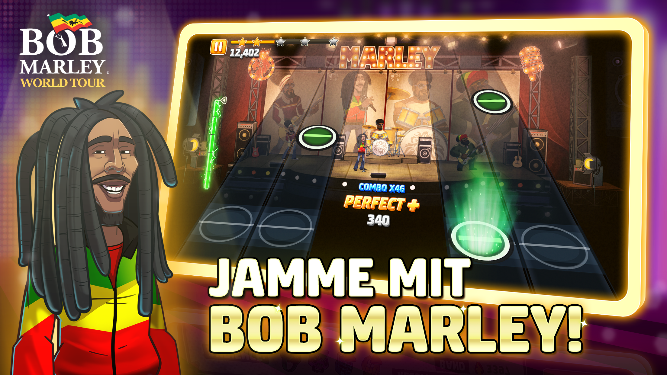 Screenshot 1 of Bob Marley Game: World Tour 0.24.11