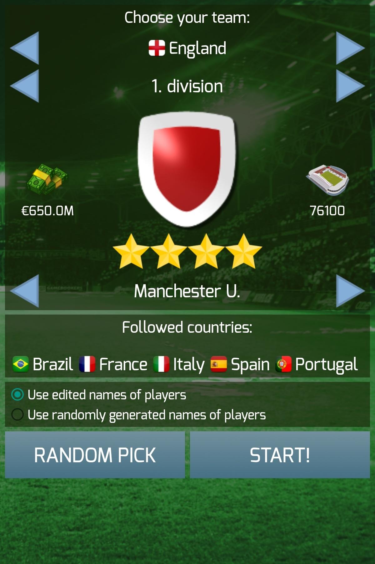 True Football 3 Game Screenshot