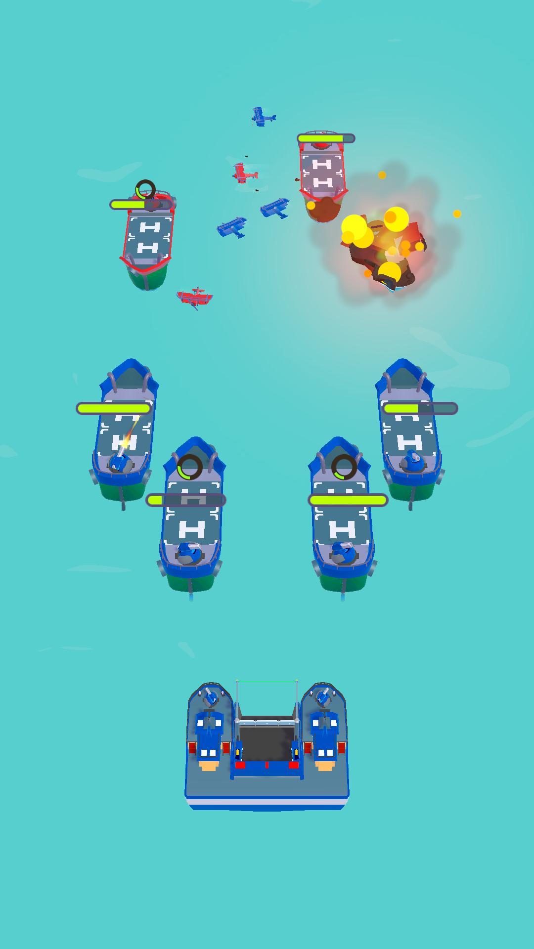 Battle Ship Clicker Game Screenshot