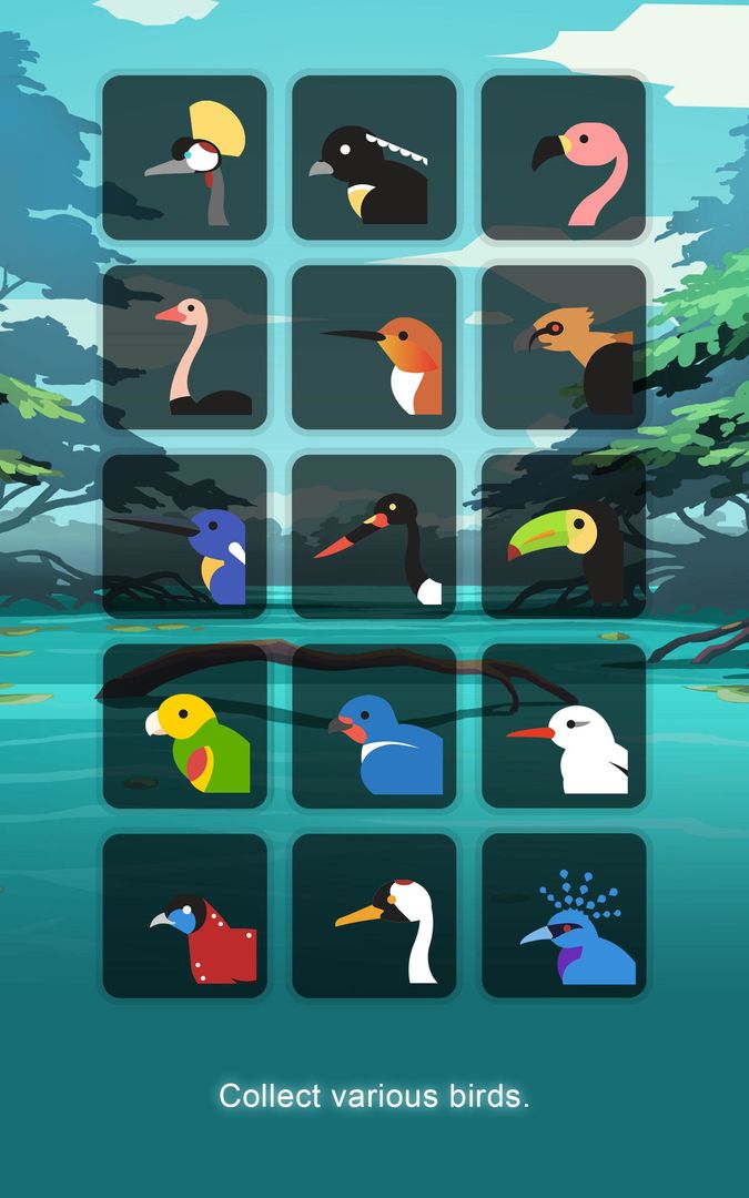Screenshot of Birdstopia - Idle Bird Clicker Oasis
