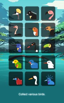 Birdstopia - Idle Bird Clicker Oasis ゲームのスクリーンショット