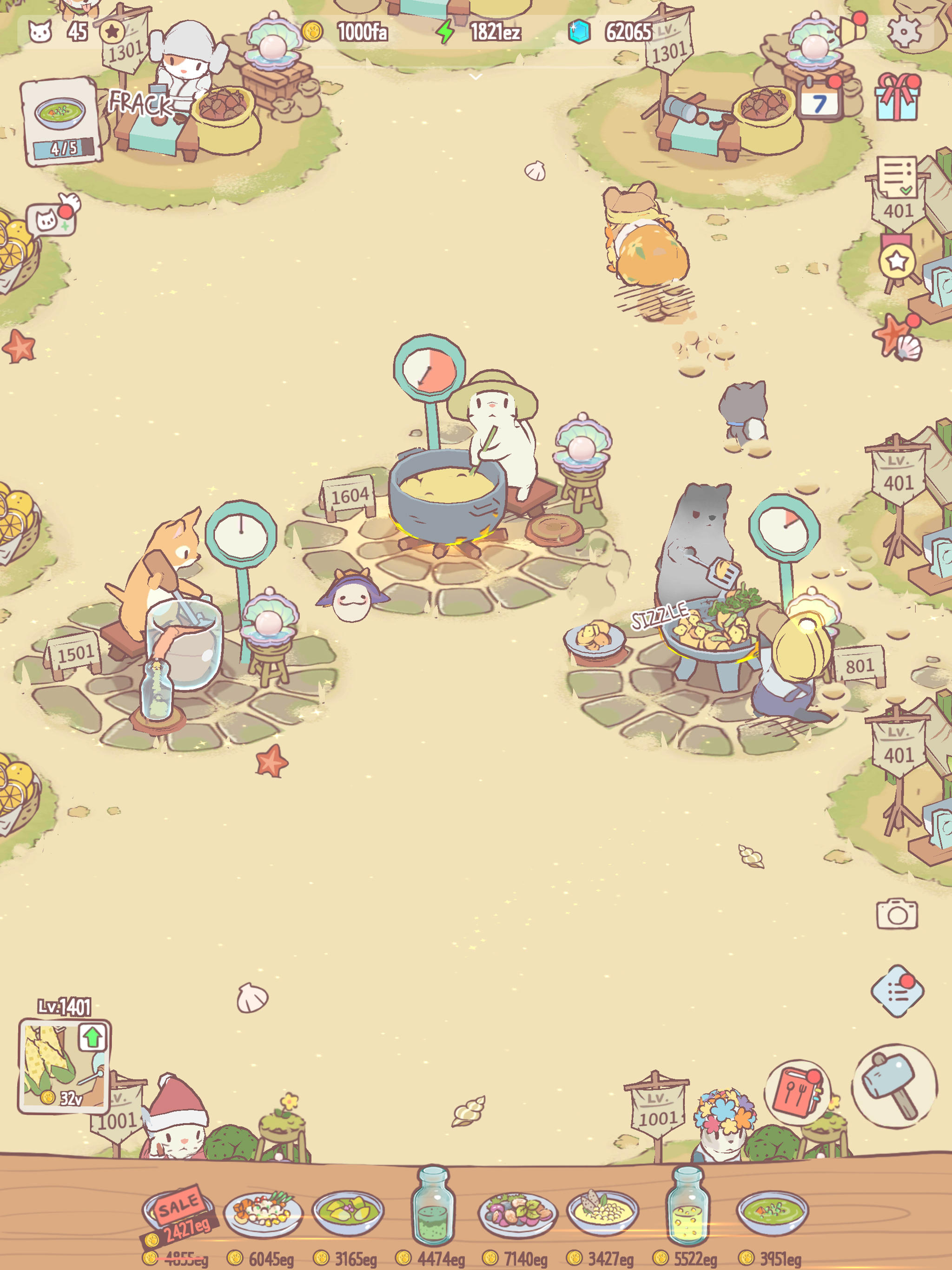 Cats & Soup Netflix Edition Game Screenshot