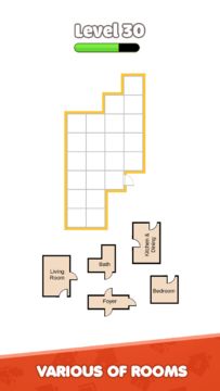 Room Sort Master: House Plan Game Screenshot