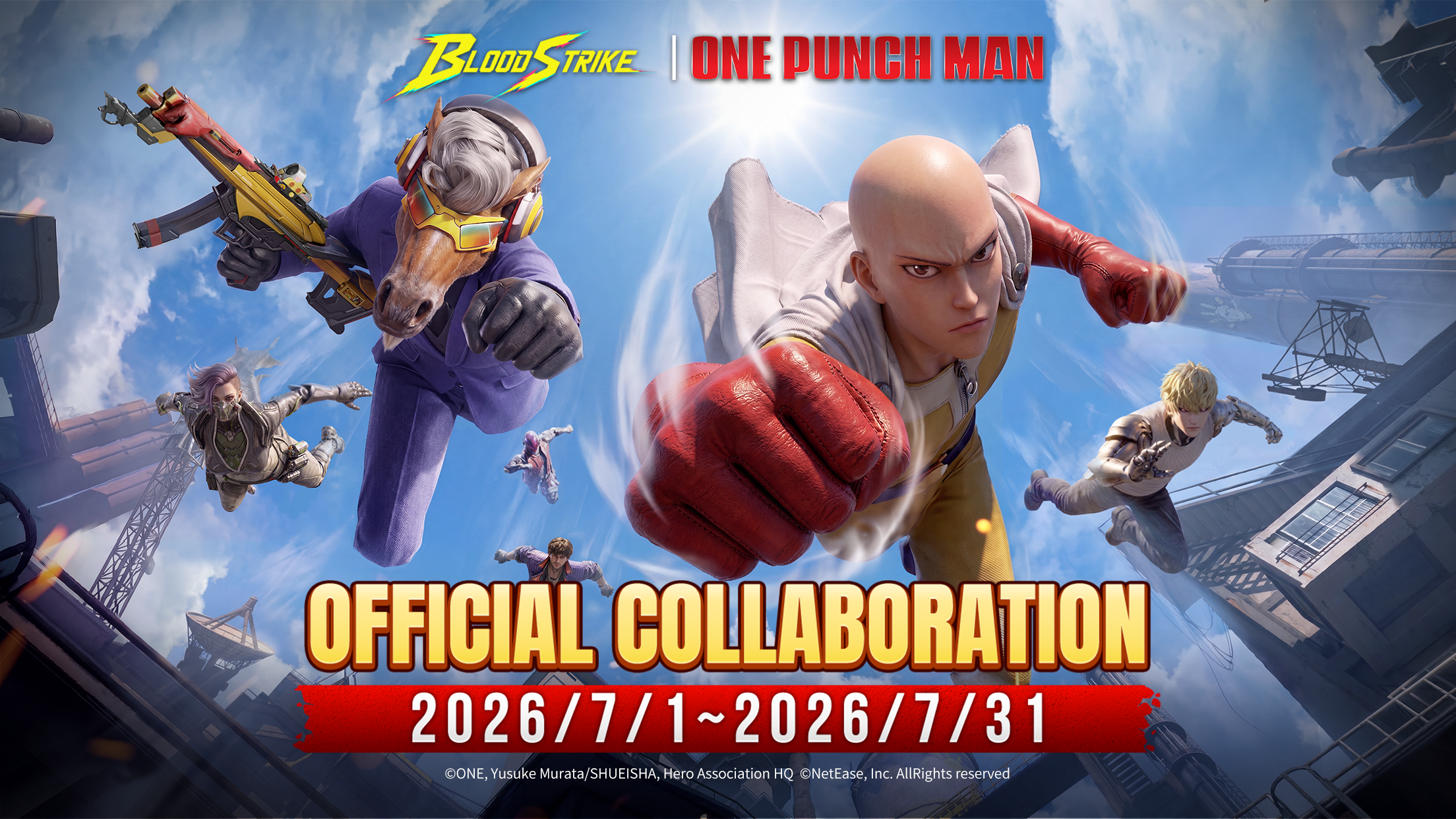 Blood Strike x One-Punch Man Game Screenshot