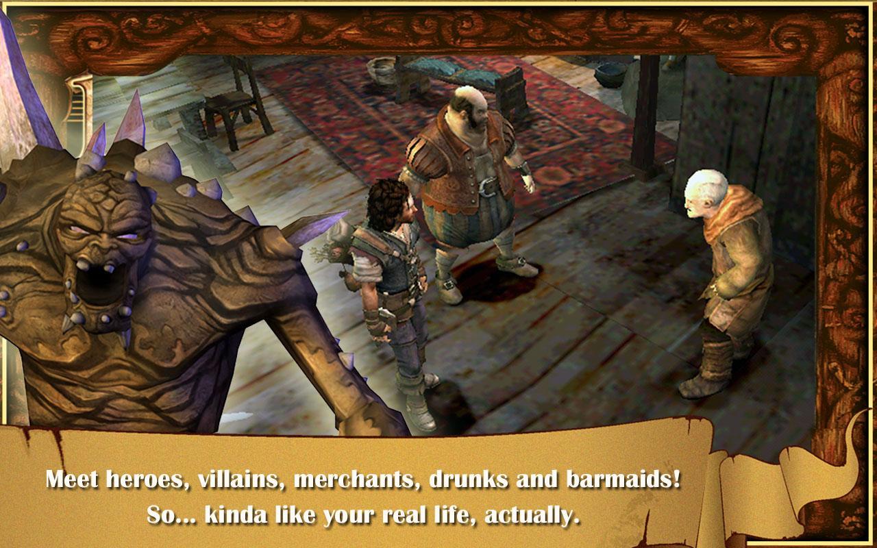 Cuplikan Layar Game The Bard's Tale