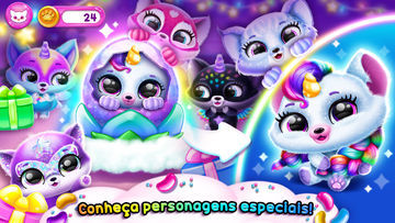 Captura de Tela do Jogo Fluvsies: Uma fofura para amar