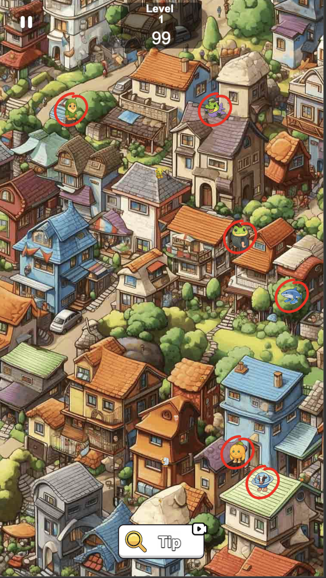 Animal Crush Game Screenshot