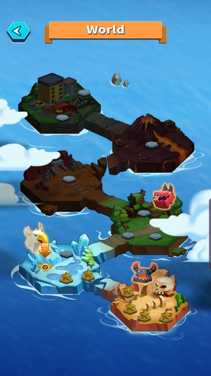 Captura de Tela do Jogo Turret Merge Defense