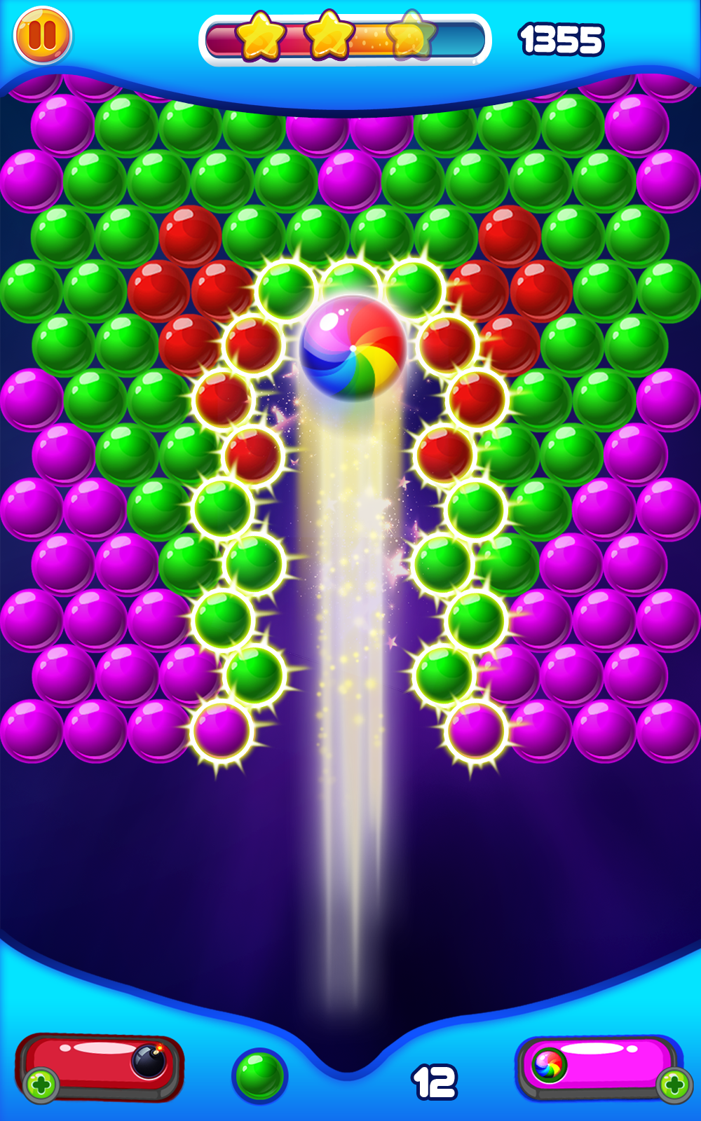 Bubble Shooter 2 ภาพหน้าจอเกม