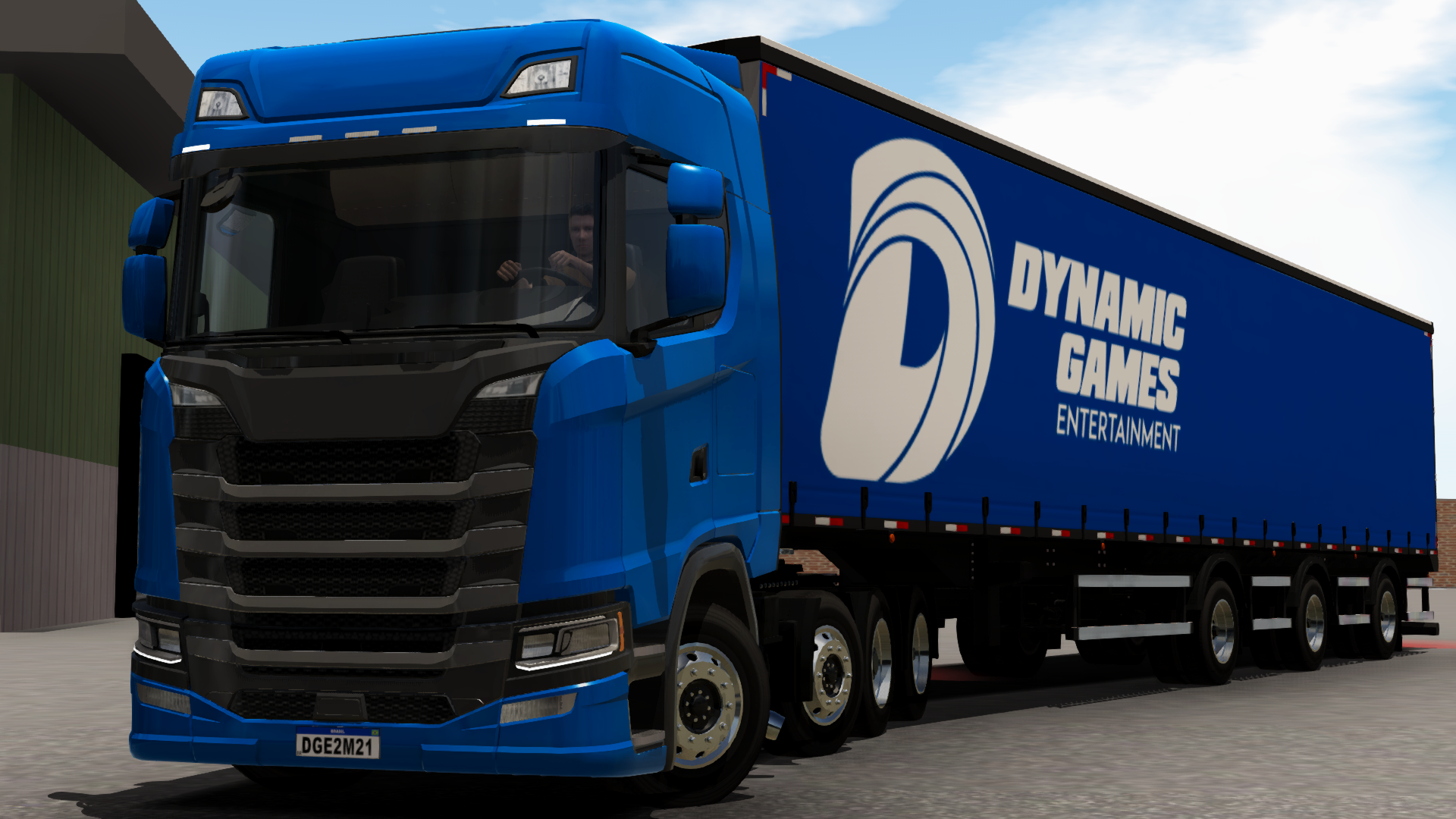 Screenshot 1 of Мировой симулятор вождения грузовика 1,395