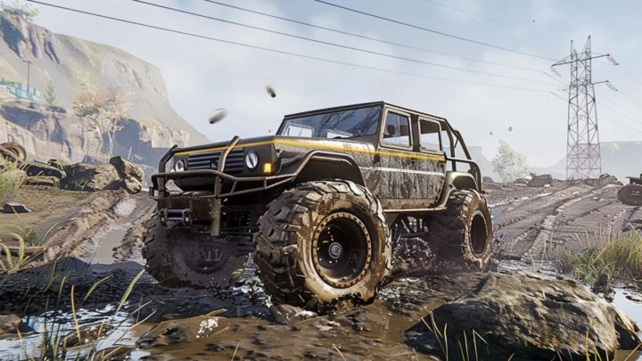 Ảnh chụp màn hình Monster Truck Mud Games