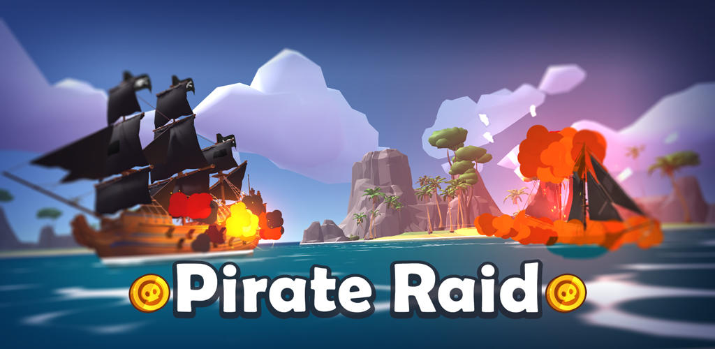 Banner of Pirate Raid - Caribbean Battle 