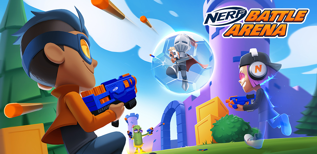 Screenshot of the video of NERF: Superblast Online FPS
