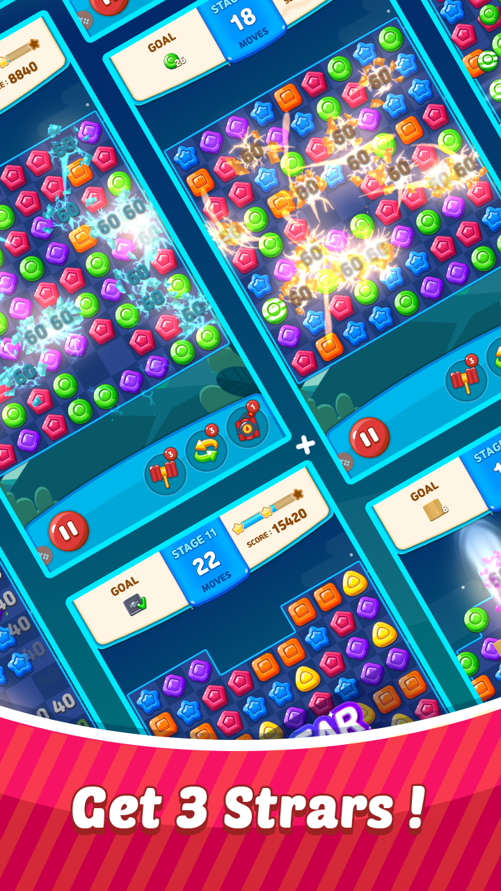 Candy Match Pop Game Screenshot