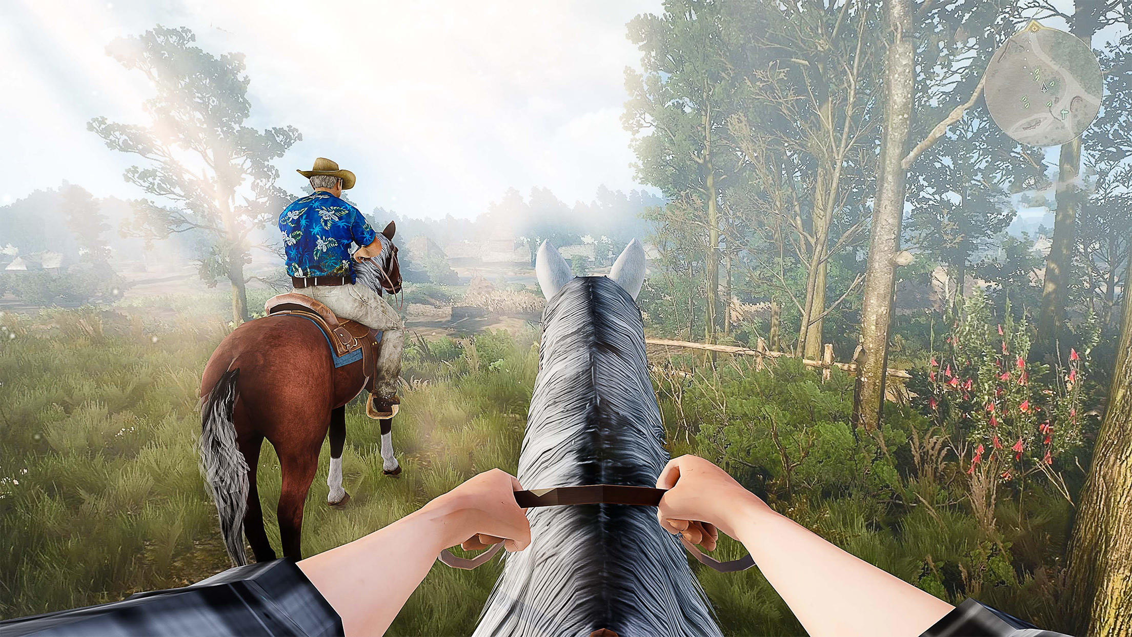 Screenshot 1 of Trò chơi đua ngựa cao bồi miền Tây 1.0.1