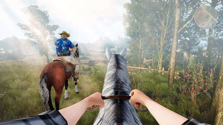 Screenshot 1 of West Cowboy Horse Racing Game 1.0.1