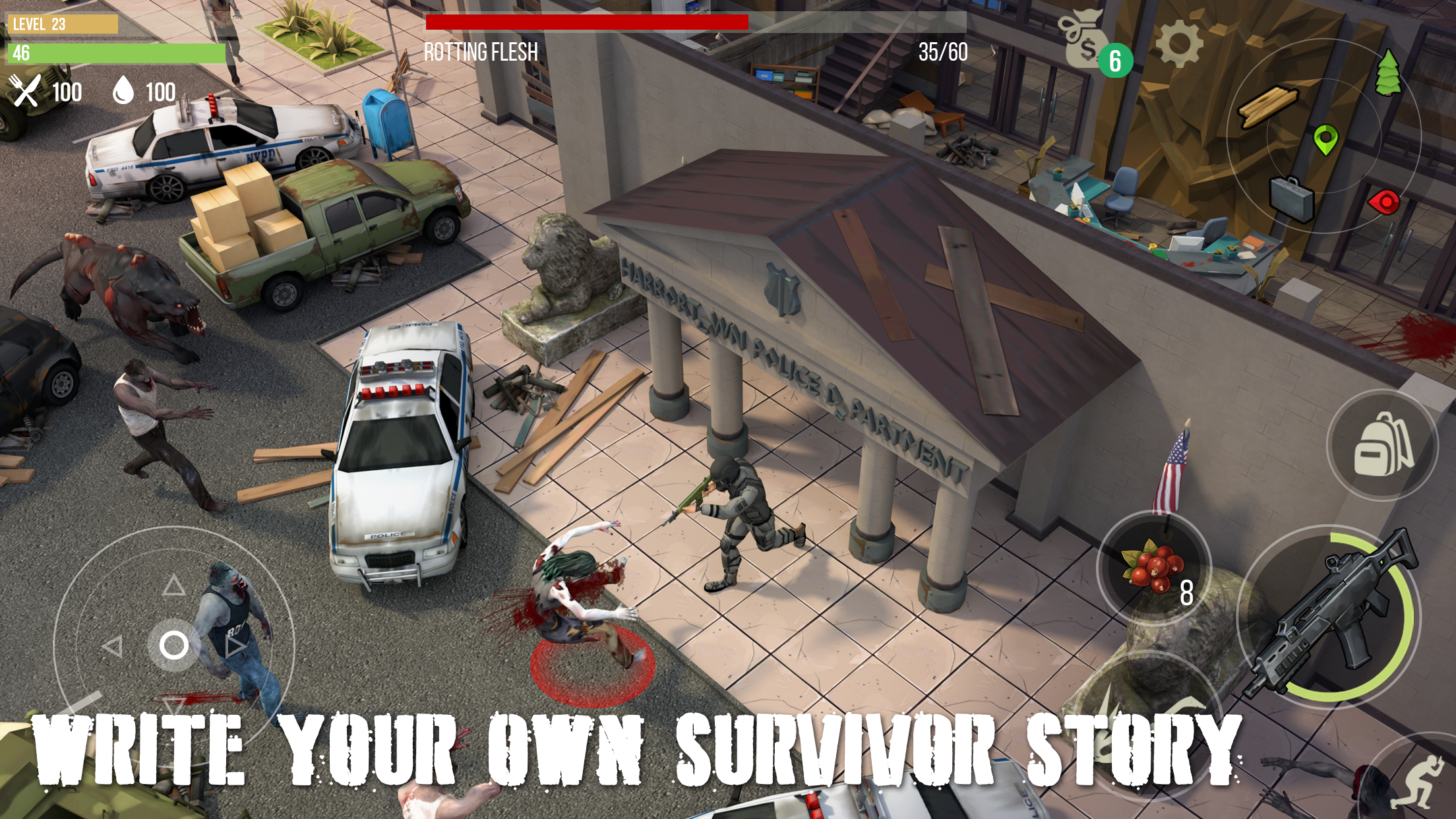 Prey Day: Zombie Survival Game Screenshot