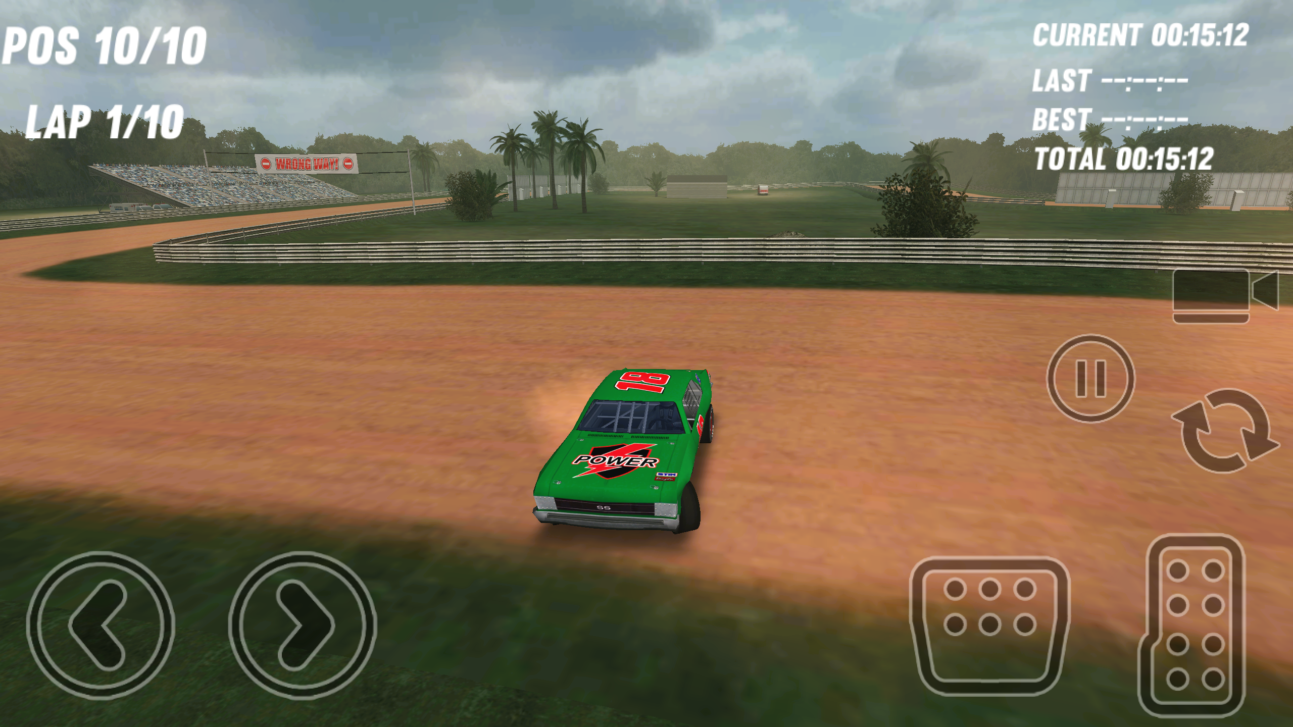 Dirt Track Stock Cars Game Screenshot