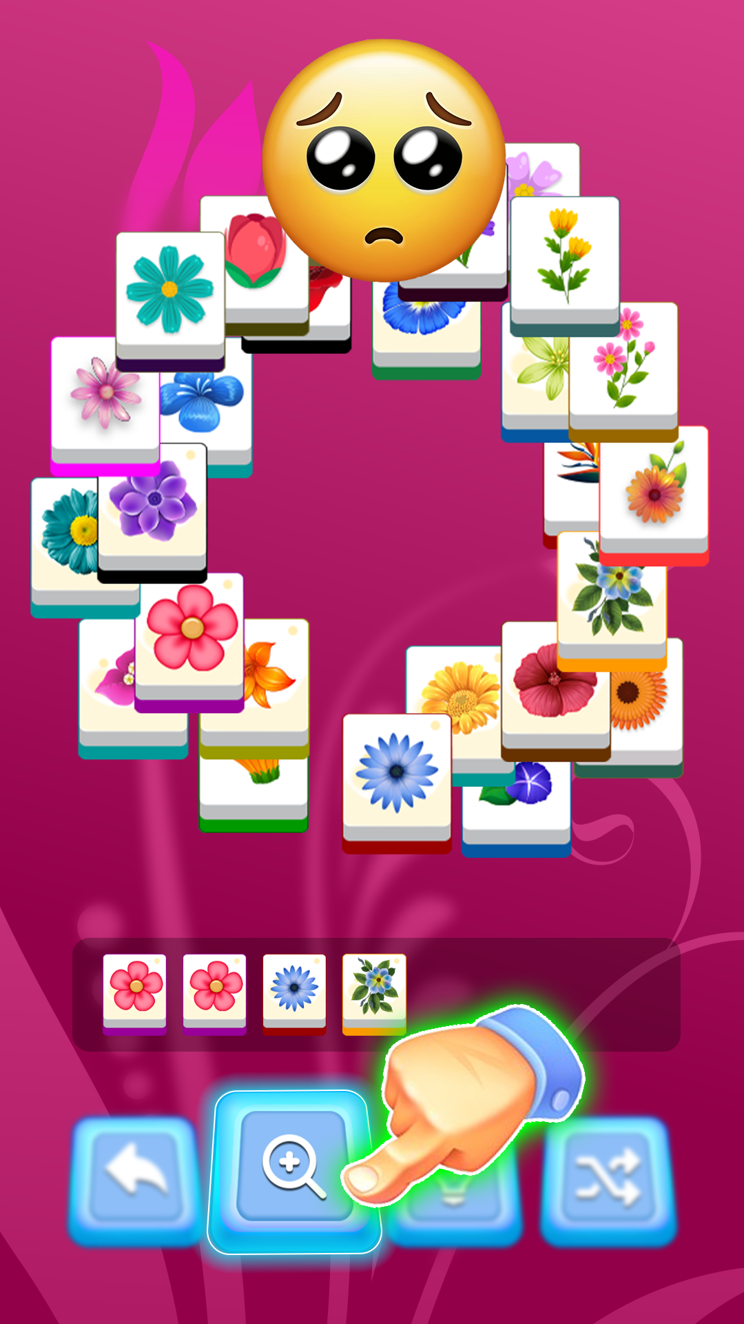 Cuplikan Layar Game Flower Tile Blossom Puzzle